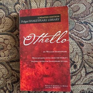 Folger Shakespeare Library Othello Book